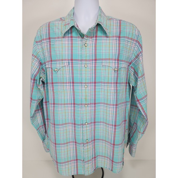 Vintage Polo Ralph Lauren Western Classic Fit Pearl Snap Shirt Mens‎ XL - Picture 3 of 10